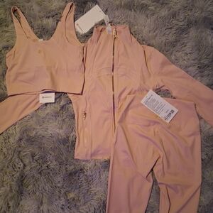 Lululemon Light Pink Zip-Up Jacket